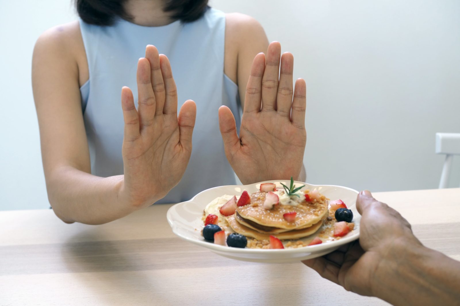 refusing pancake breakfast