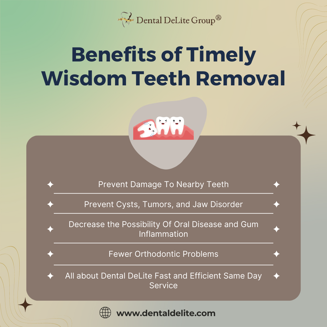 Benefits of Timely Wisdom Teeth Removal