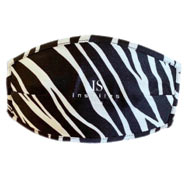 reusable mask zebra print