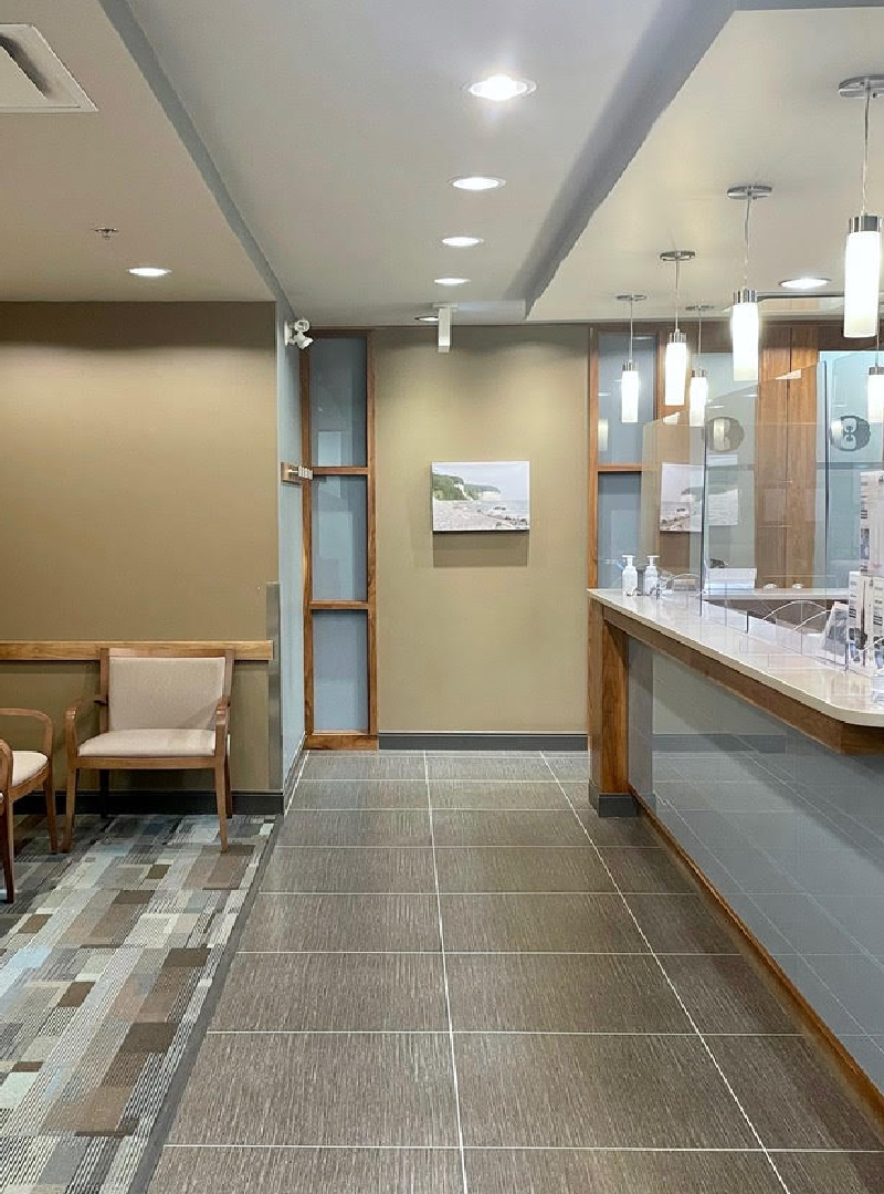8 West Dental Care waiting area