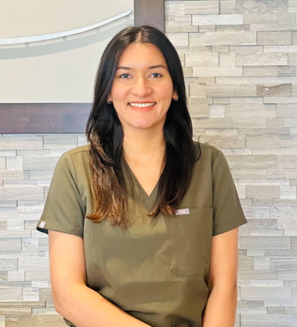 Dr. Akanksha arora showing the concept of Our Team