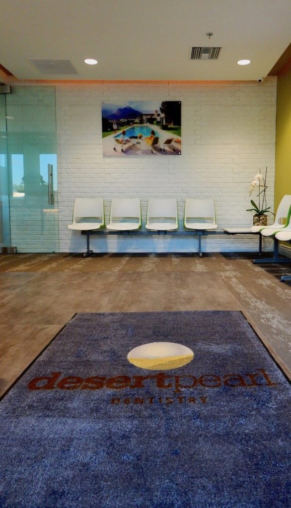Desert Pearl Dentistry waiting area