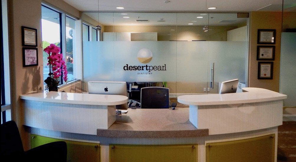 Desert Pearl Dentistry waiting area