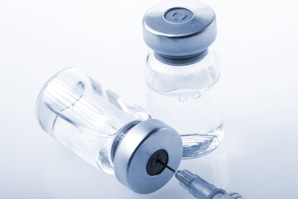 Glass Medicine Vials and botox hualuronic collagen and flu syringe
