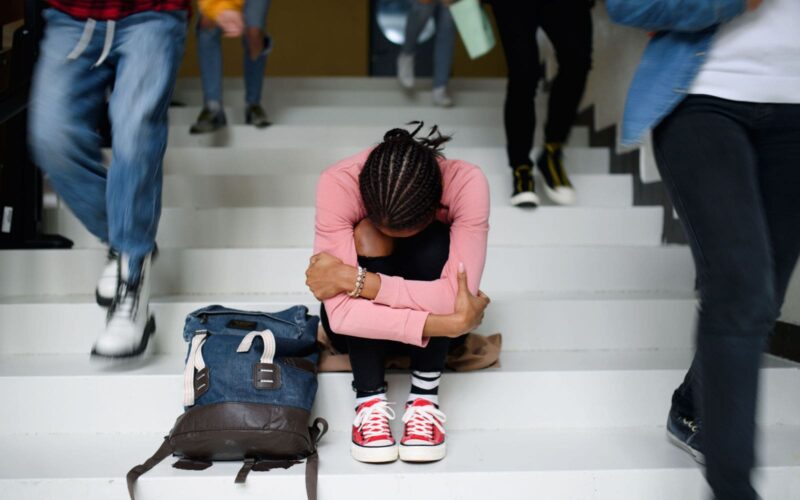Student Experiencing Distress From School