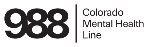 Colorado mental health line logo