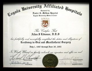 Dr. Allan Libuano Certificate