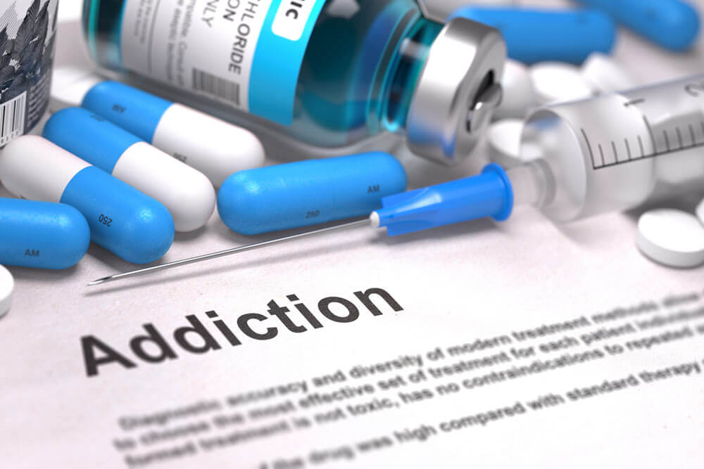 prescription drug abuse showing the concept of Substance Use Treatment