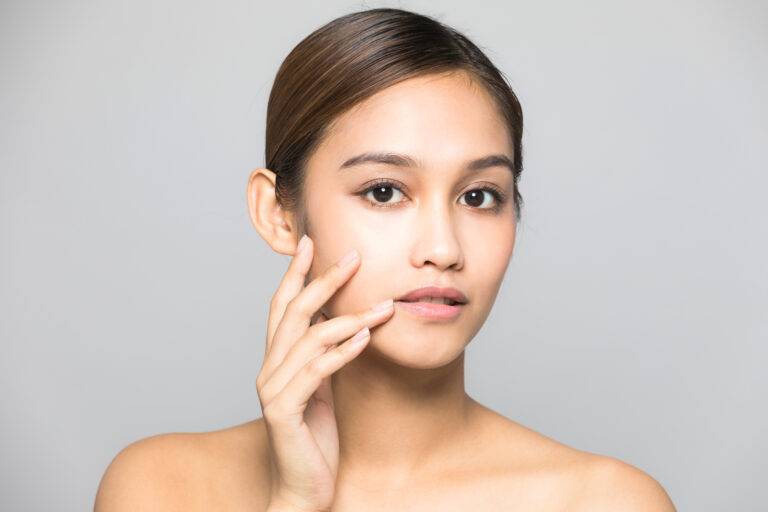 Beauty portrait of young girl