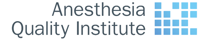 anesthesia quality institute logo