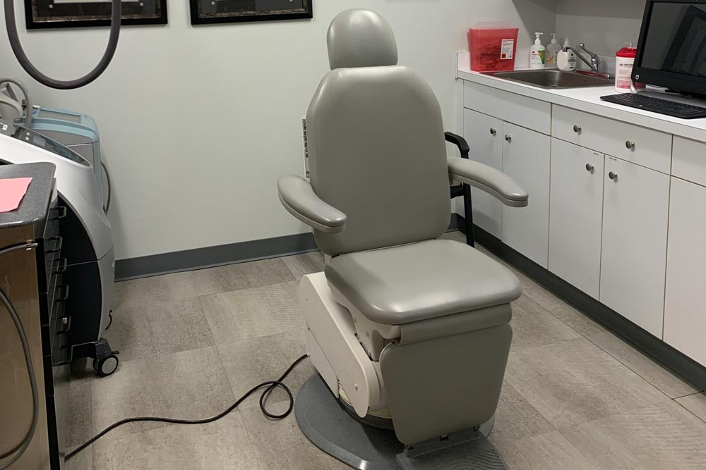 indoor office treatment chair