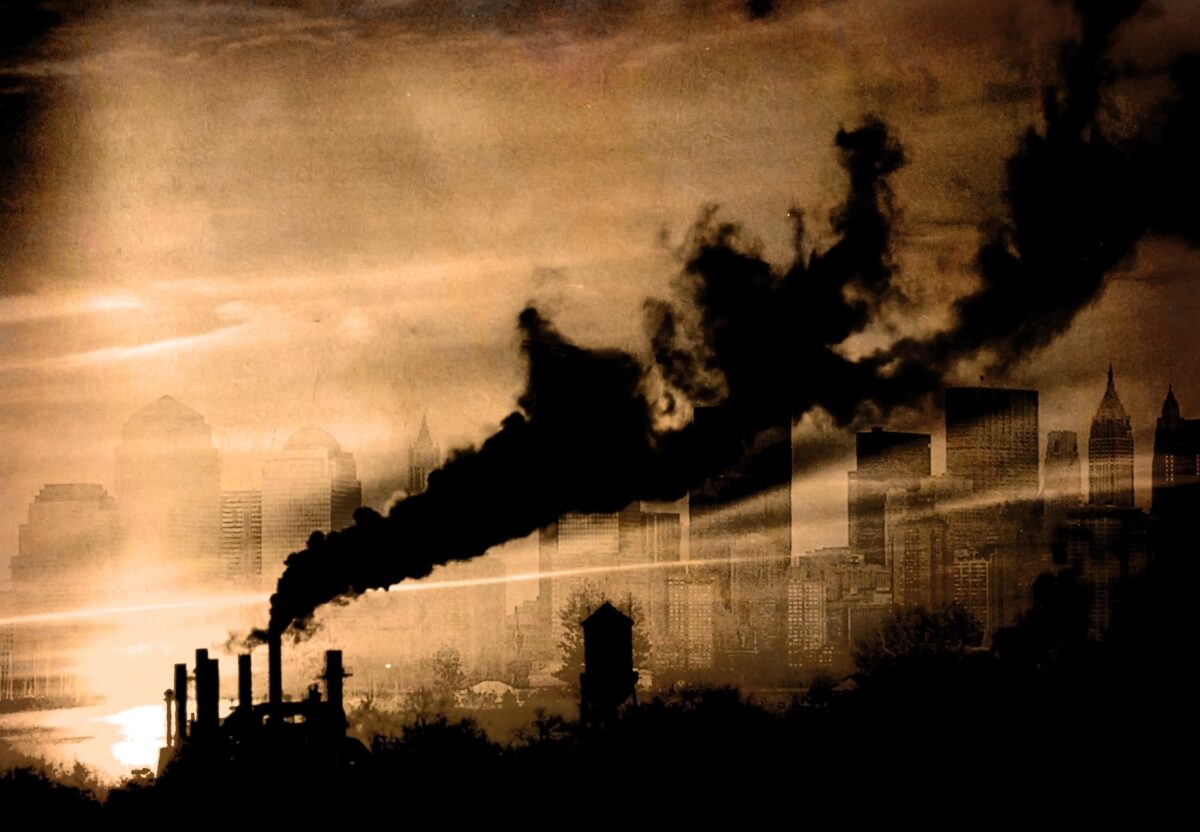 air pollution concept photo
