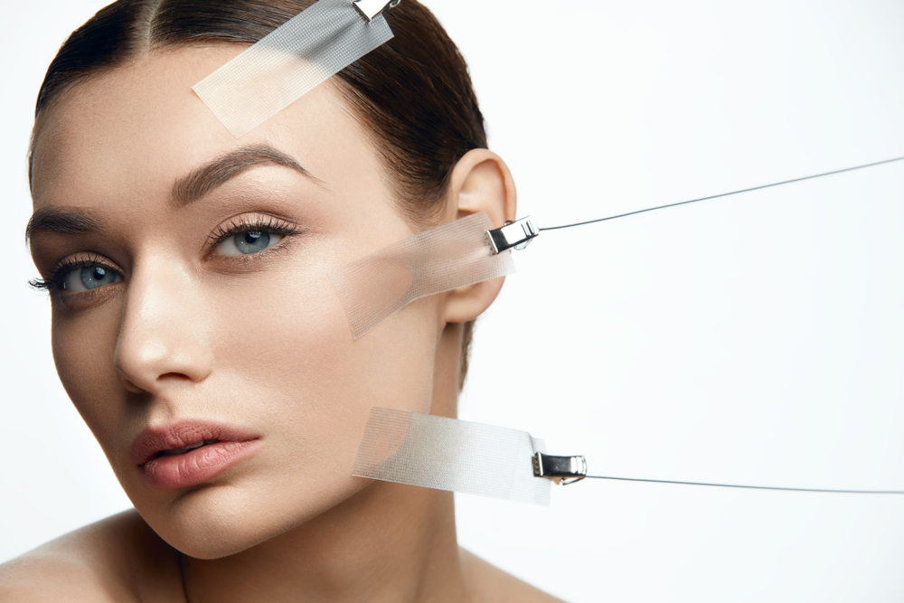 Face,Skin,Lift,Treatment