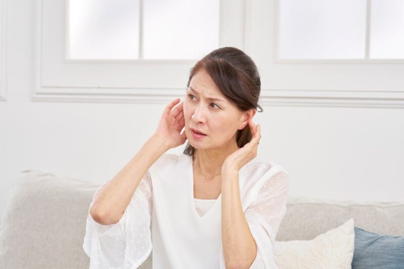 Asian elderly woman with sudden sensorineural hearing loss