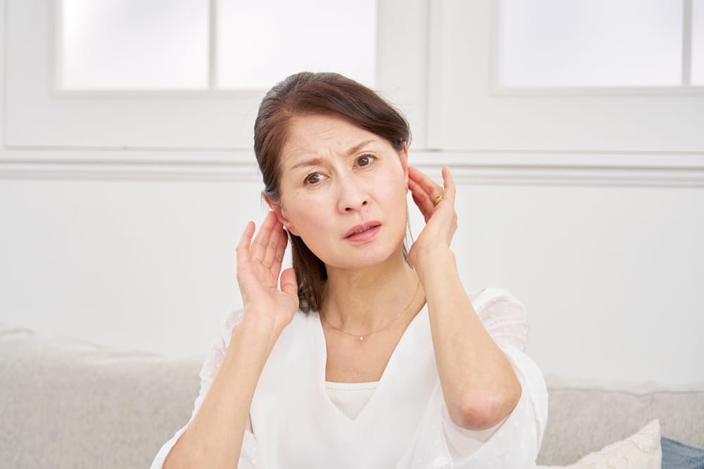 Asian elderly woman with sudden sensorineural hearing loss