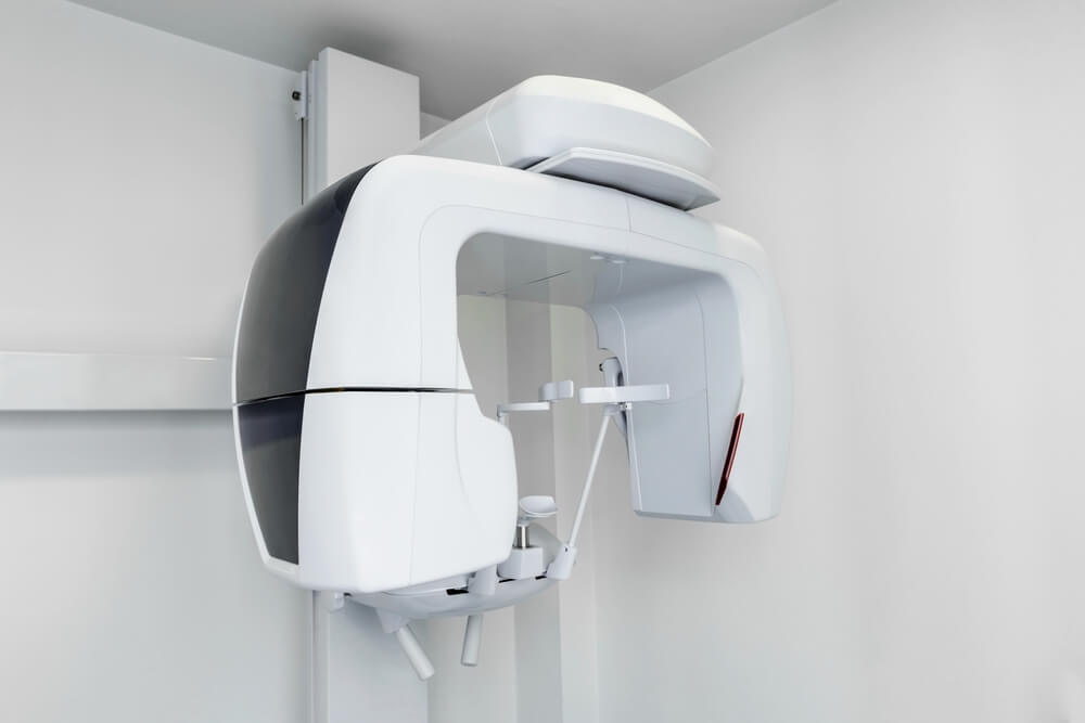 X-ray machine in the dental clinic