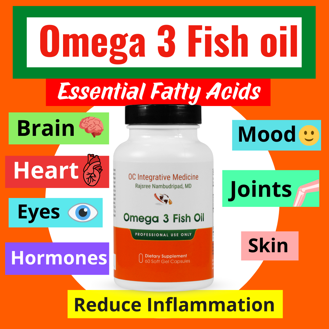 TGS Wild Caught Omega 3 Fish Oil Supplement - 1260mg EPA DHA Capsules