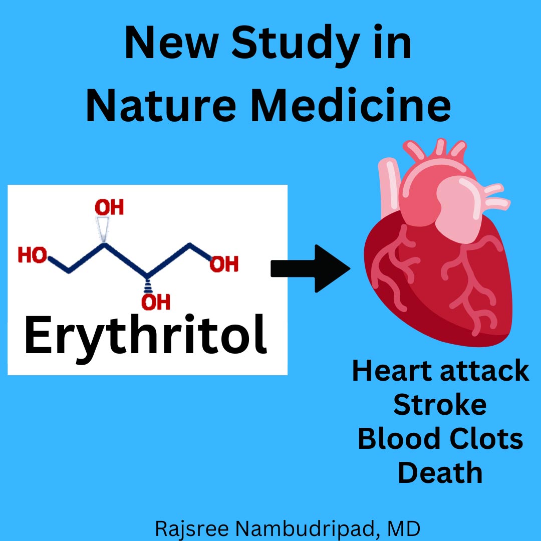 New Study Reveals the Dangers of ERYTHRITOL – OC Integrative Medicine