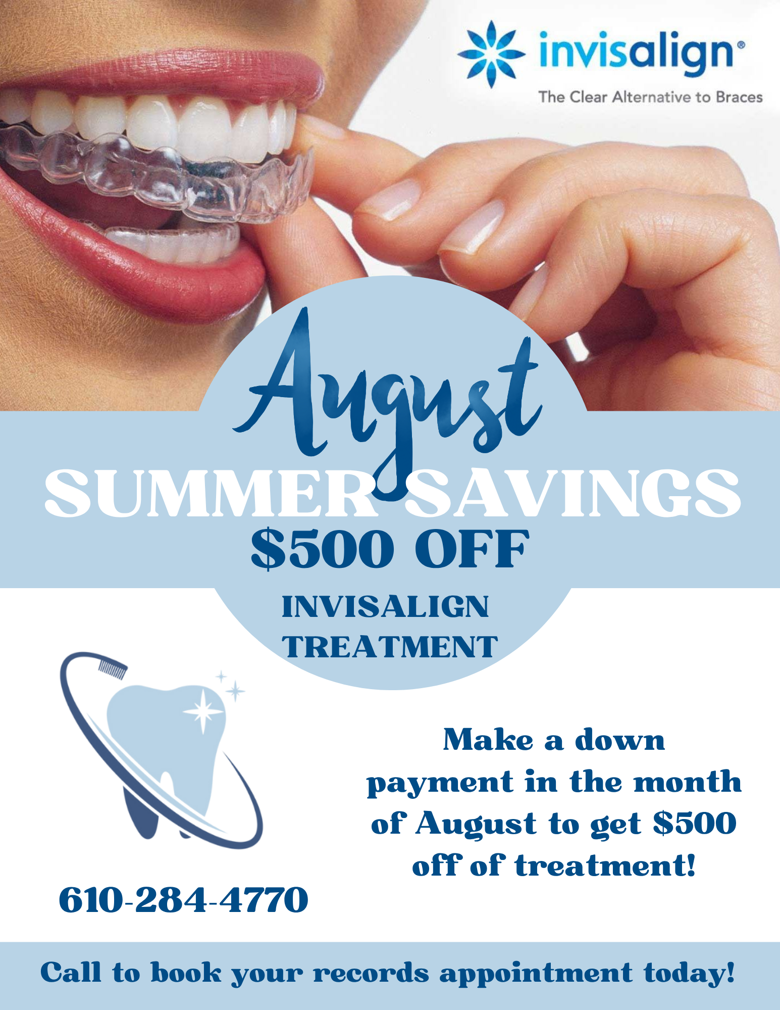 500 off of Invisalign Treatment showing the concept of Home