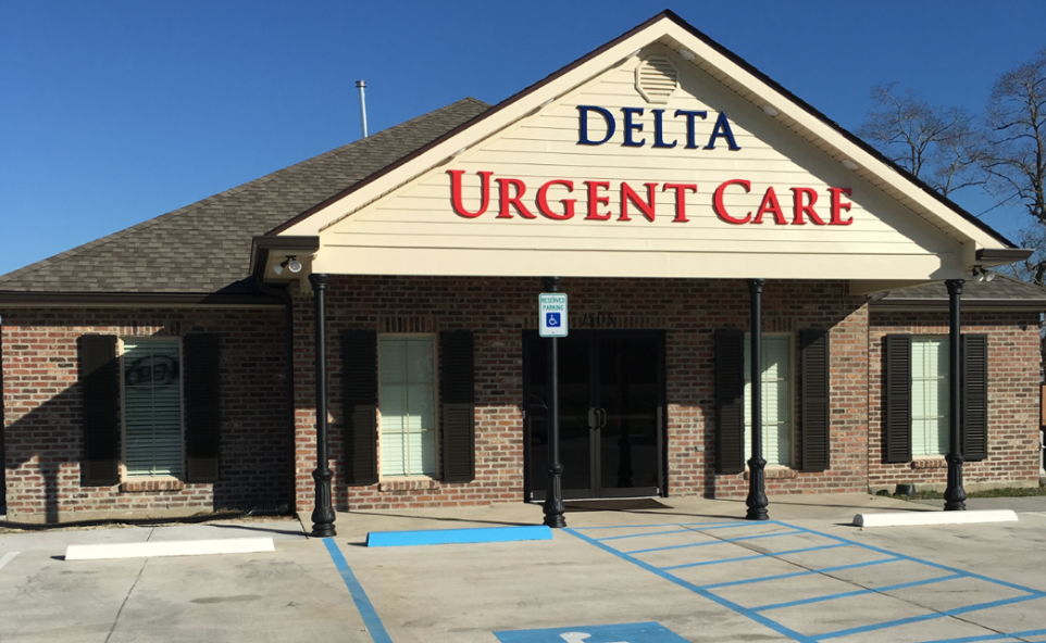 DELTA URGENT CARE , OFFICE Front view Outdoor