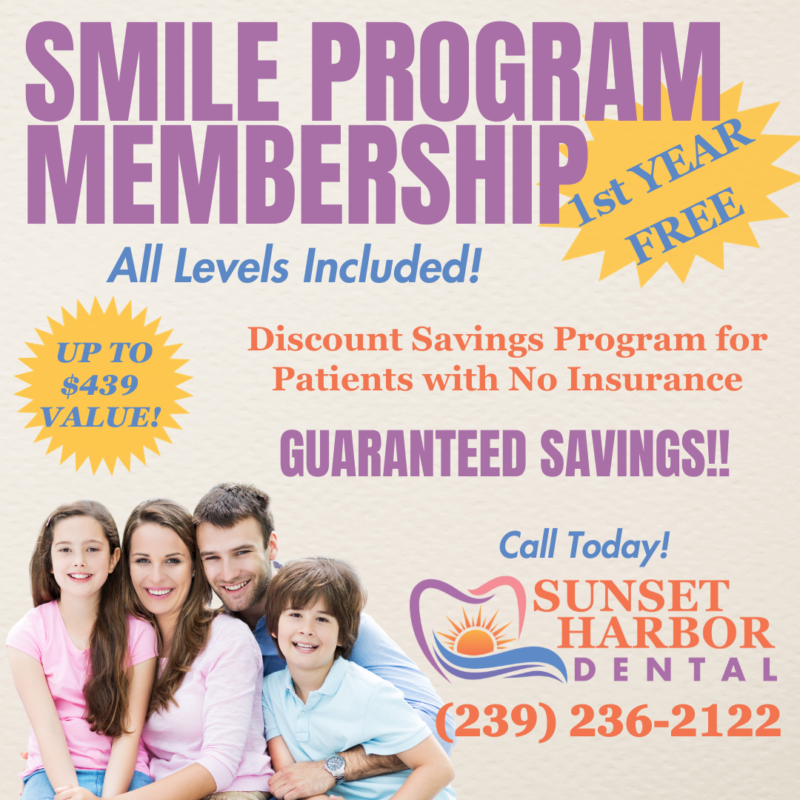 Free Discount Membership Program for Dental Savings in Cape Coral