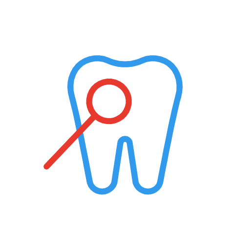 teeth dental care icon