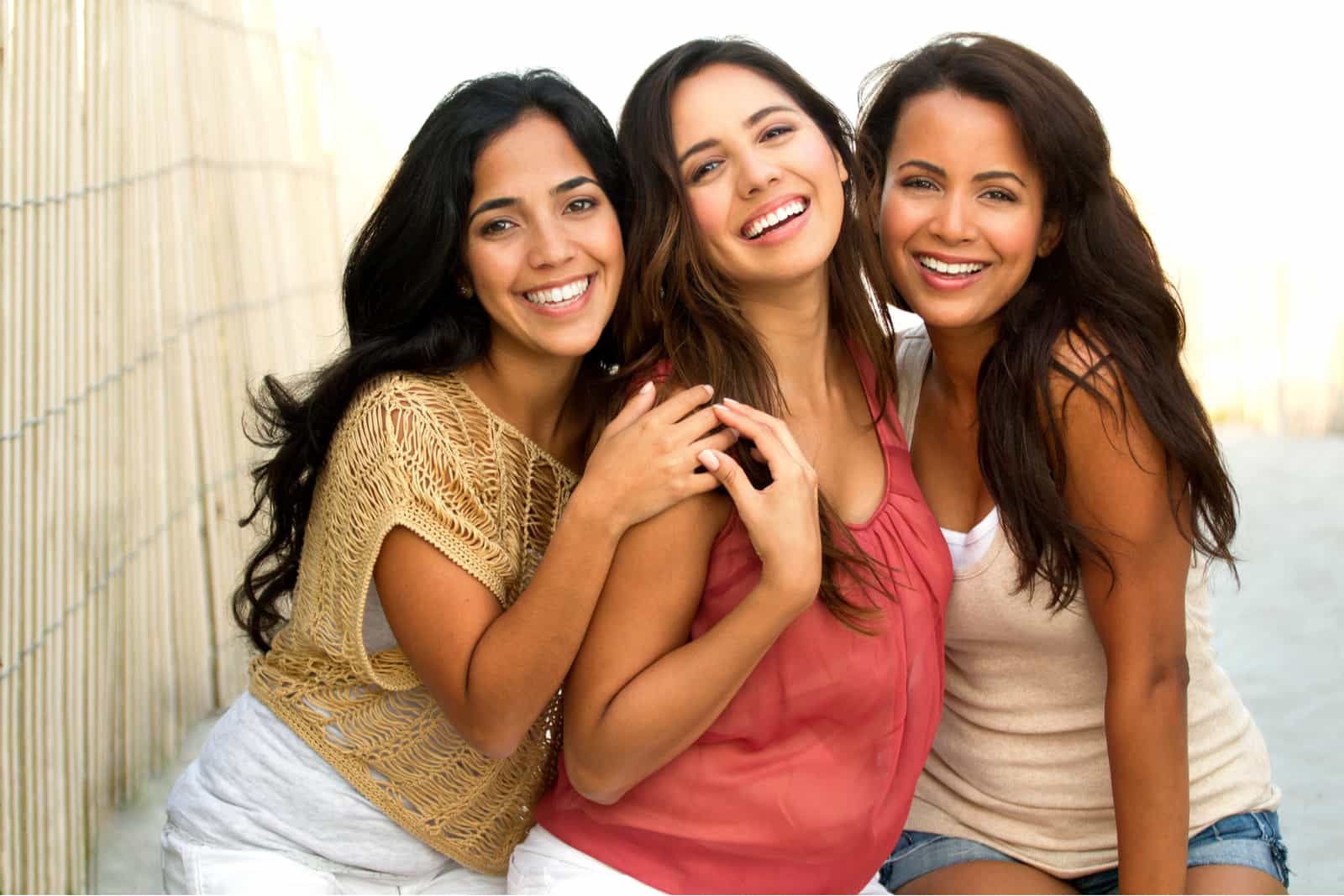group of women smiling