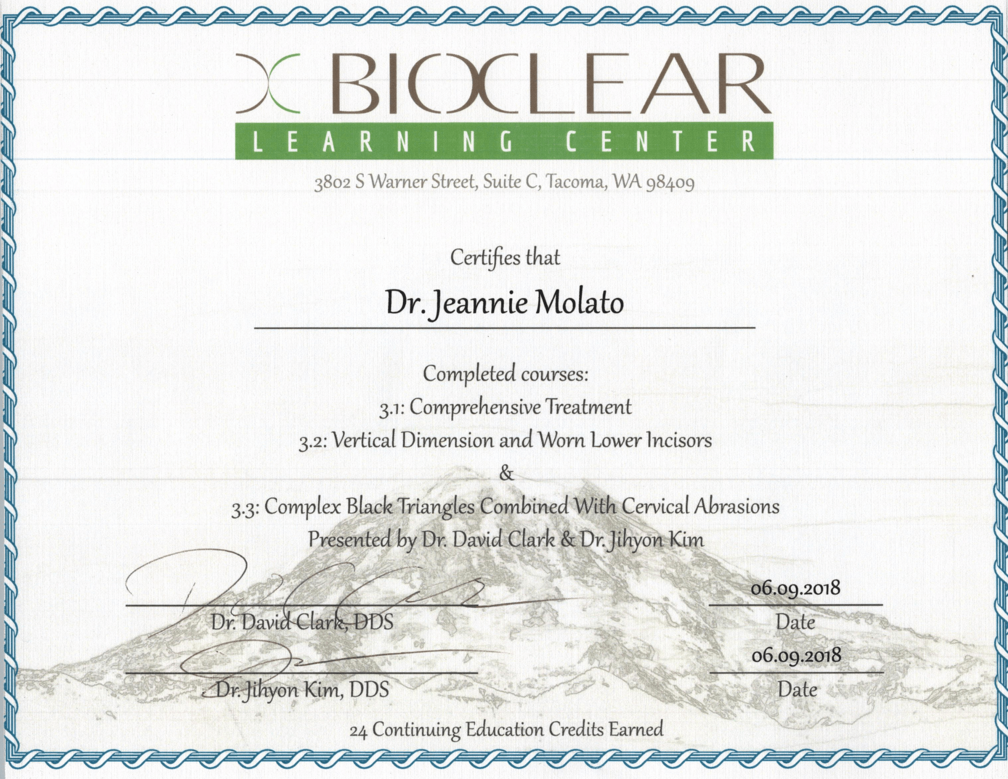 BioClearn Certification