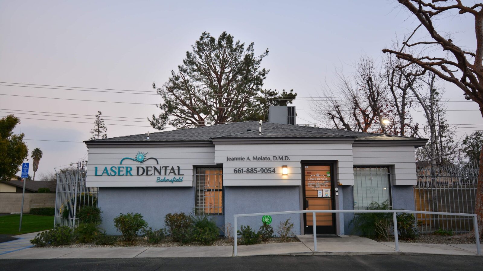 Office front view - Laser Dental Bakersfield