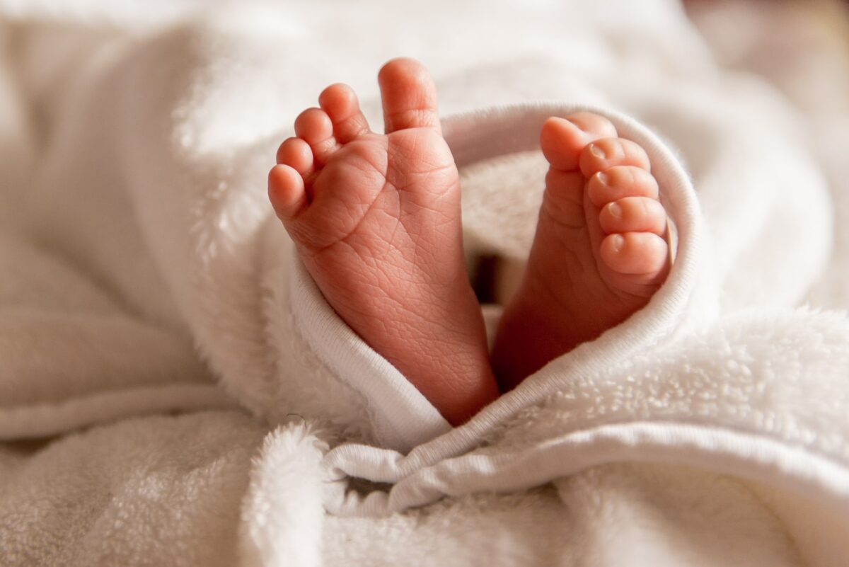 Newborn Feet Image