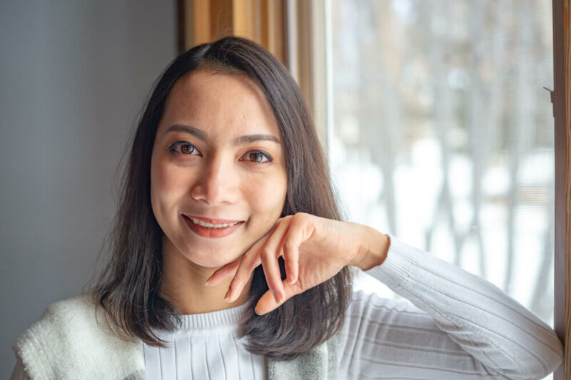 Young Woman smiling