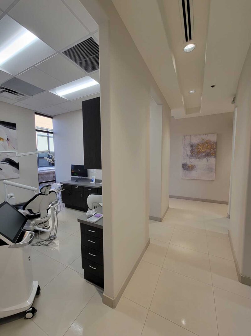 Dental treatment room