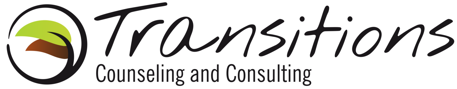 black logo - Transitions Counseling and Consulting