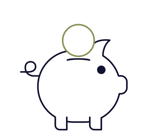 savings pig icon
