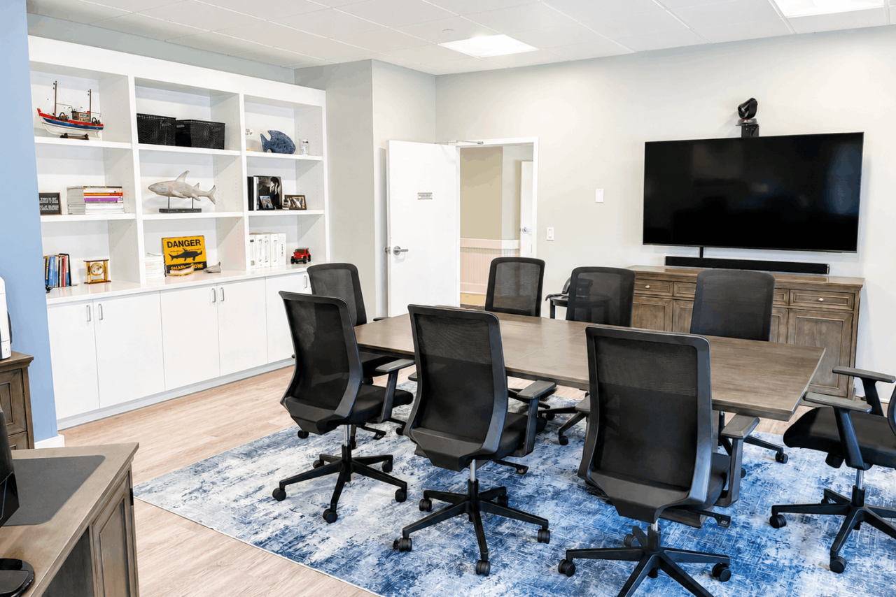 Bright spacious office at Gosnold's new Wareham facility