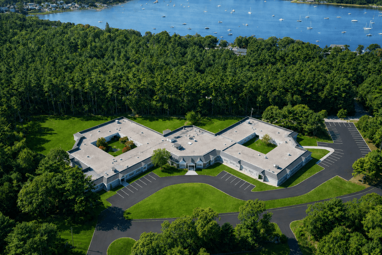 Gosnold's Wareham location arial view