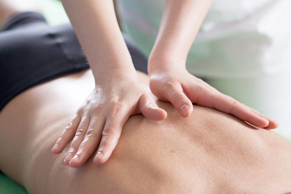 rehabilitation, spine massage