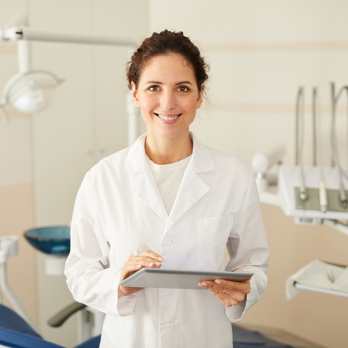 Female Doctor White Coat