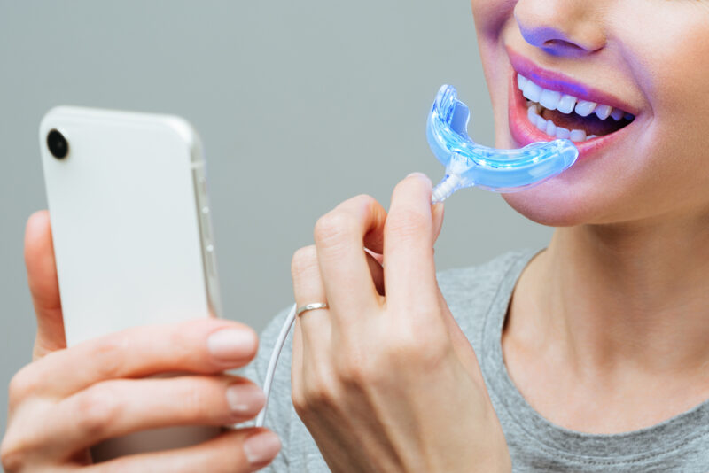 In-office vs. at-home teeth whitening: what's the difference? You're
