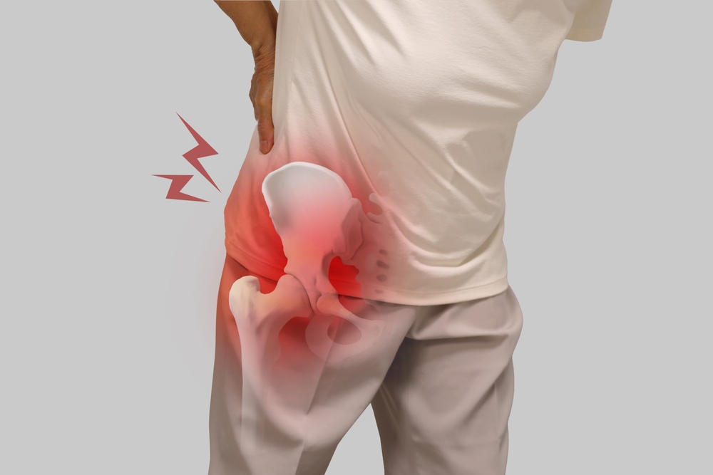 Elderly people feeling pain in their hips, back, waist, and pelvis
