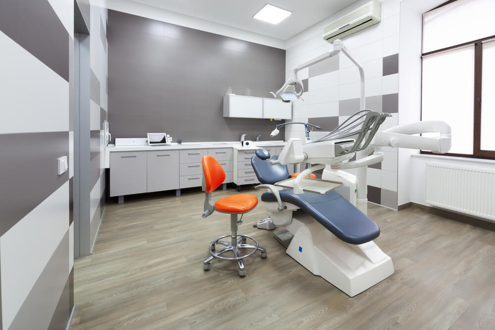 Interior of modern dental clinic