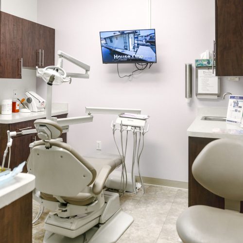 Modern, clean operatory with latest technology at Estero Bay dental