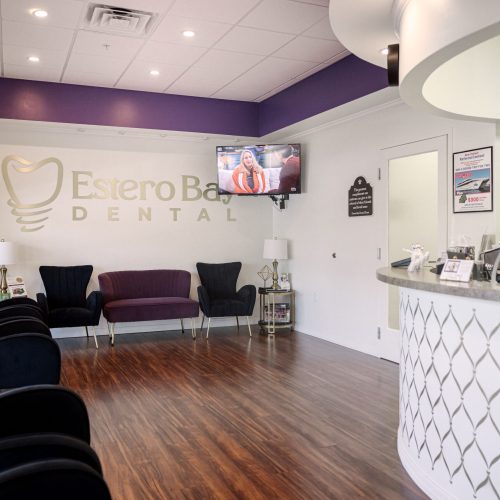Reception Area Estero Bay Dental