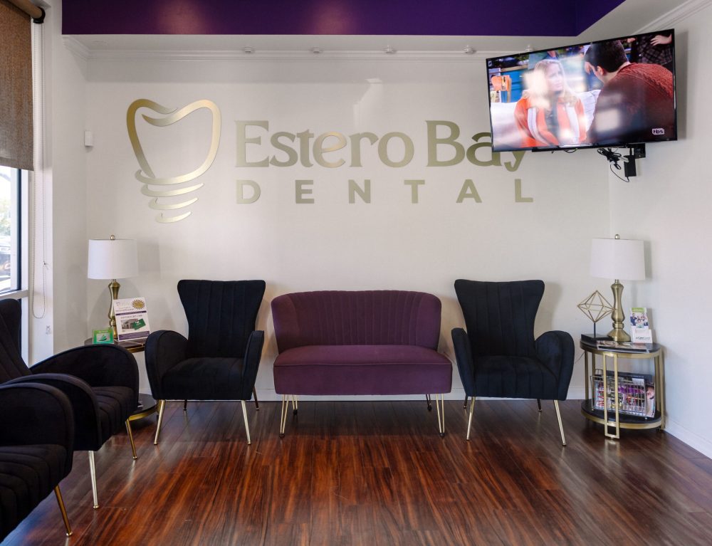 EBDF-28 Comfortable, welcoming reception area at Estero Bay Dental