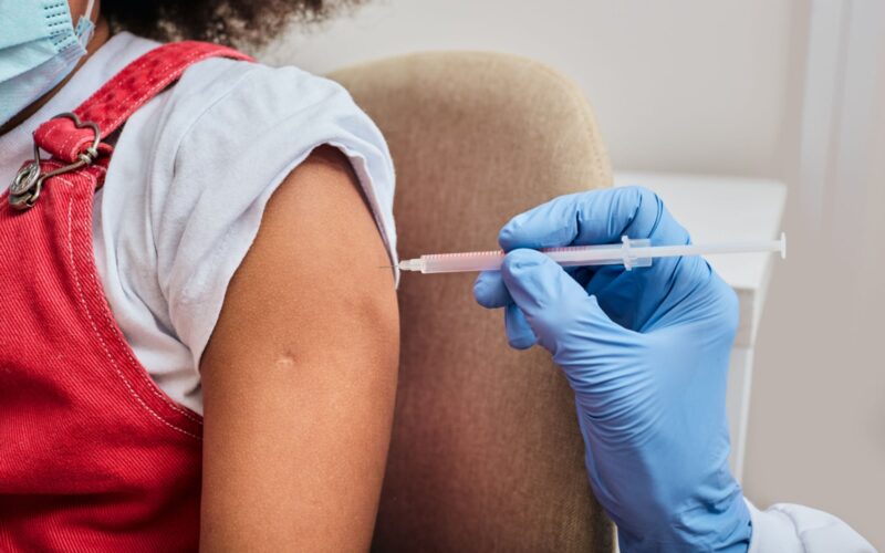 Child Receiving Vaccination