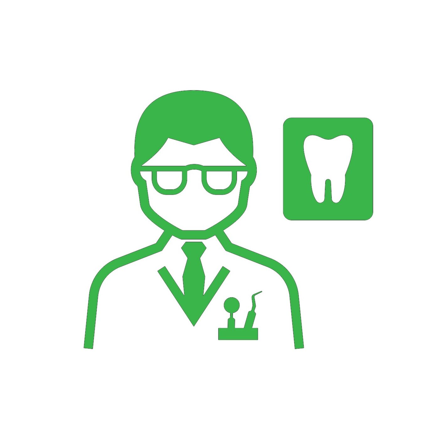 Tooth Picture and Dentist Icon
