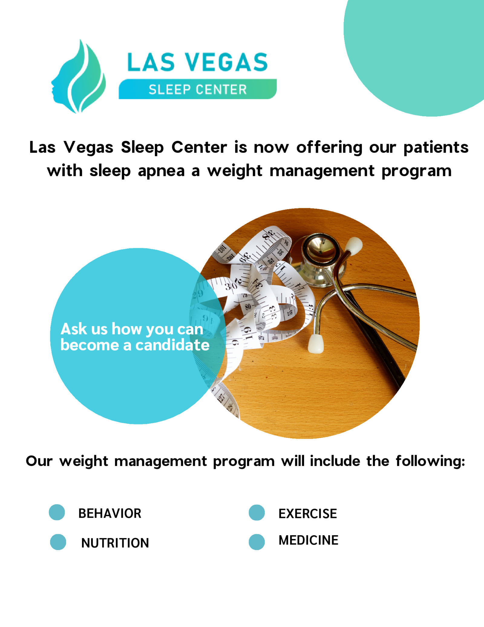 Weight Management | Las Vegas, NV | Las Vegas Sleep Center