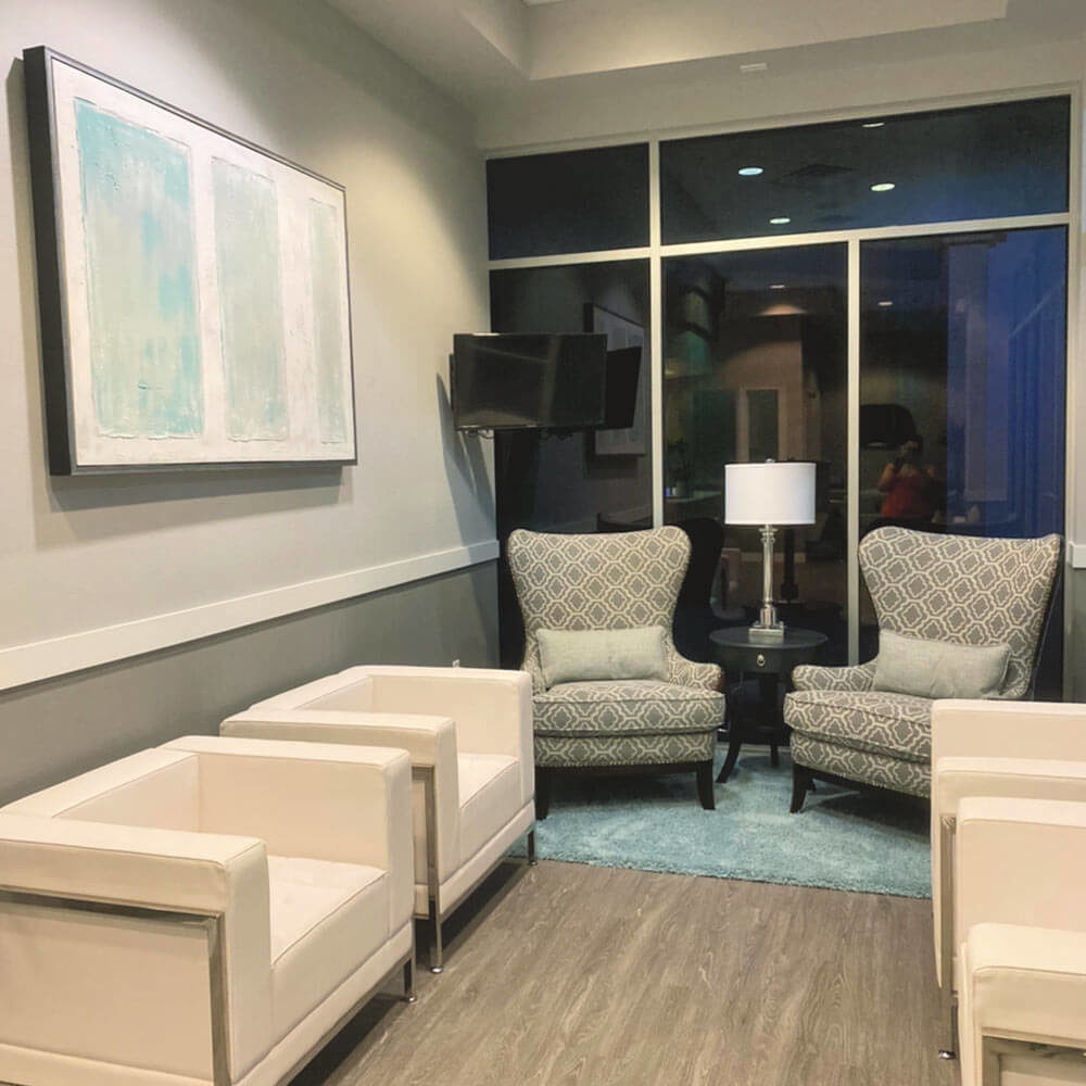 Elite Dental Care Naples Waiting Room